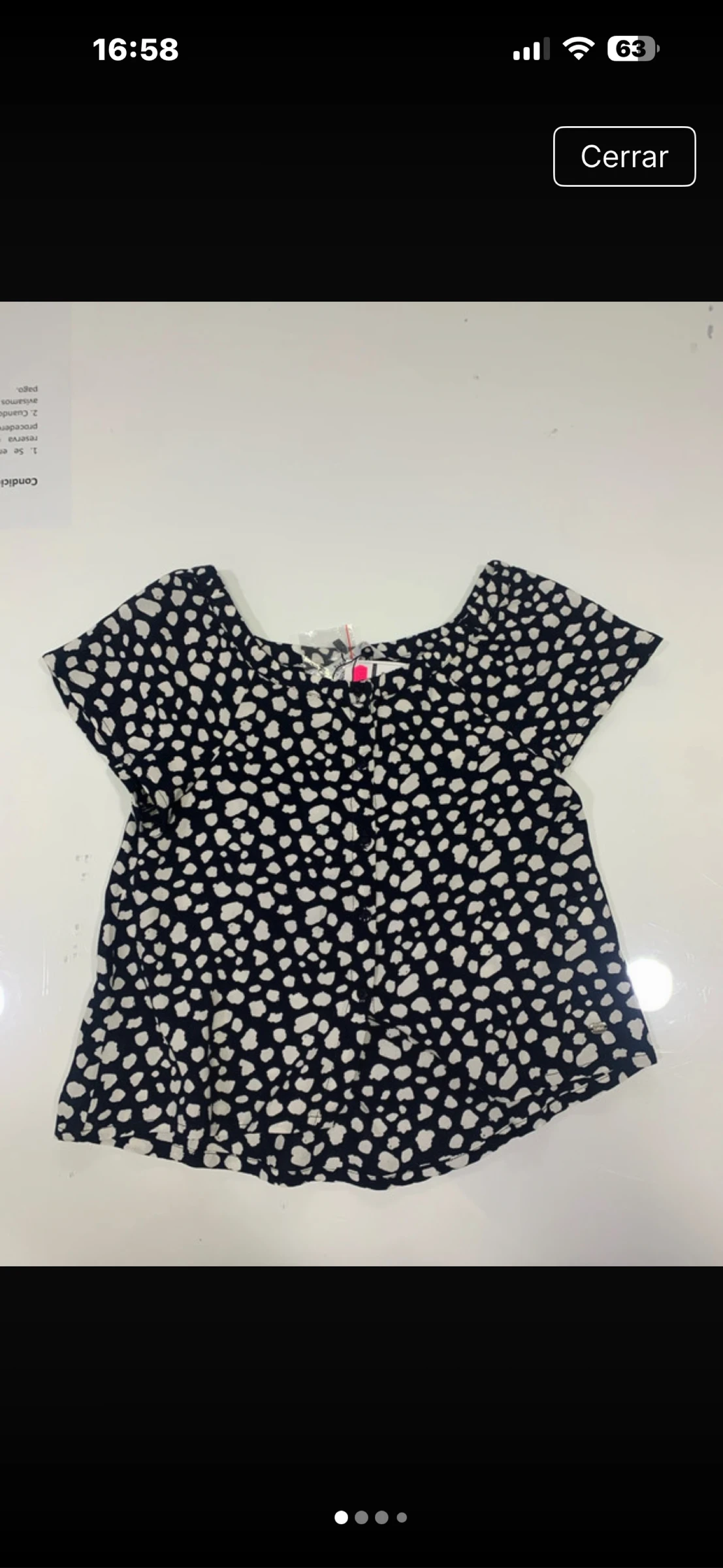 Blusa de niña